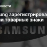 Samsung зарегистрировал в России товарные знаки