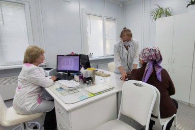 Жители села Лазарево Уржумского района активно проходят диспансеризацию