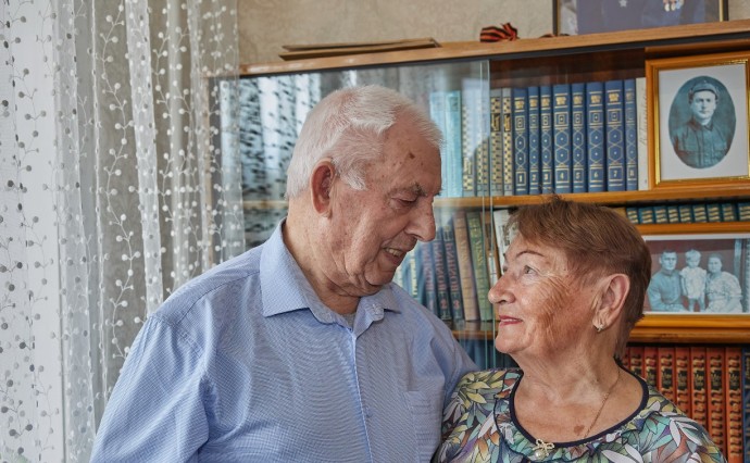 65 лет вместе: семья ветерана ВОВ отметит "железный юбилей"
