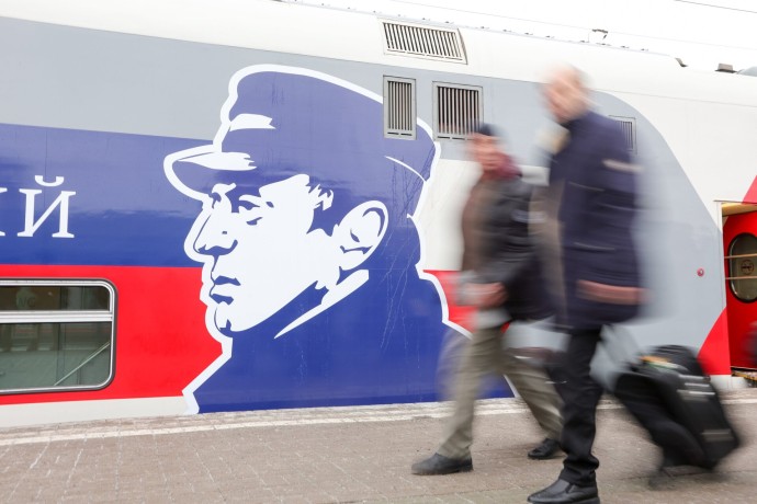 Из Москвы в Адлер впервые отправился поезд в честь Жириновского
