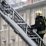 В гаражах на юге Москвы вспыхнул пожар