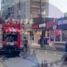 На проспекте Строителей в Пензе загорелся ларек с шаурмой