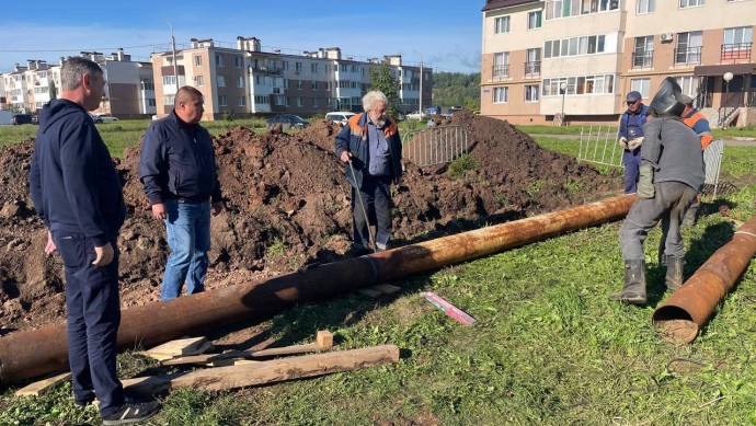 В микрорайоне Уфы решат проблему с дождевыми водами