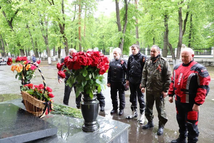 В Пензе прошёл мотопробег медиков в честь 80-летия Победы