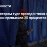 Явка на втором туре президентских выборов в Румынии превысила 25 процентов