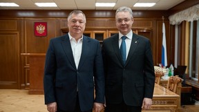 Марат Хуснуллин провёл встречу с губернатором Ставропольского края Владимиром Владимировым