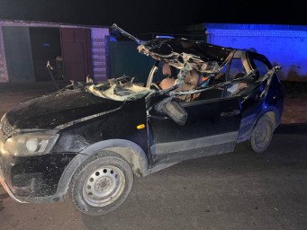 Обнародованы фото с места страшного ДТП с трактором в Пензенской области