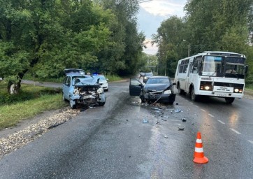 В Саранске "Дэу Матиз" выехал навстречу «Шевроле Лачетти», пострадали две женщины