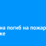 Мужчина погиб на пожаре в Иркутске