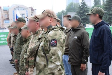 Из Уфы в зону СВО проводили группу военнослужащих