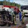 Двое погибли при столкновении автобуса с УАЗ в Уфе