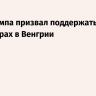 Сын Трампа призвал поддержать Орбана на выборах в Венгрии
