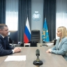 Ольга Колударова и Михаил Ведерников обсудили реализацию ключевых проектов в сфере образования Псковской области