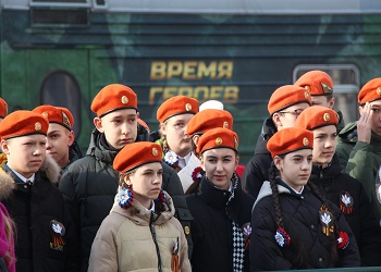 В Приамурье прибудет уникальный агитпоезд Минобороны России