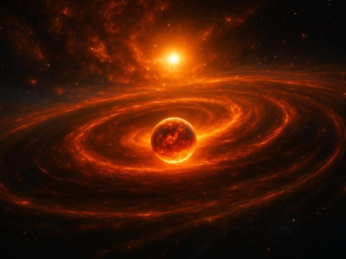 Астрономы поймали момент рождения планет: звезда HOPS-315 творит новые миры — и это видно впервые Астрономы поймали момент рождения планет: звезда HOPS-315 творит новые миры — и это видно впервые
