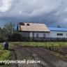 Шквалистый ветер в Башкирии повредил кровлю домов