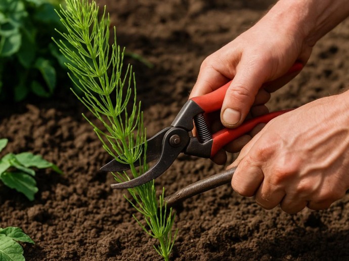 Сорняк-упрямец против садовода: ручная борьба с хвощом бесполезна, но есть хитрый выход Сорняк-упрямец против садовода: ручная борьба с хвощом бесполезна, но есть хитрый выход
