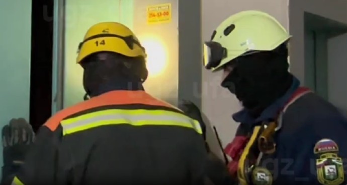 В Уфе произошло экстренное торможение лифта