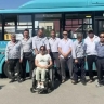 В Горно-Алтайске водителей низкопольных автобусов обучили оказанию помощи пассажирам с инвалидностью