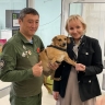 Приехавший с СВО пёс стал настоящей звездой в столице Бурятии