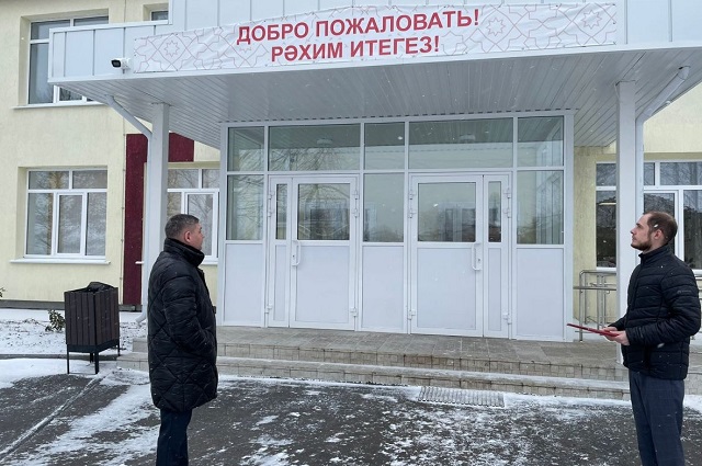 Партийный десант посетил «Белозерьевскую СОШ»