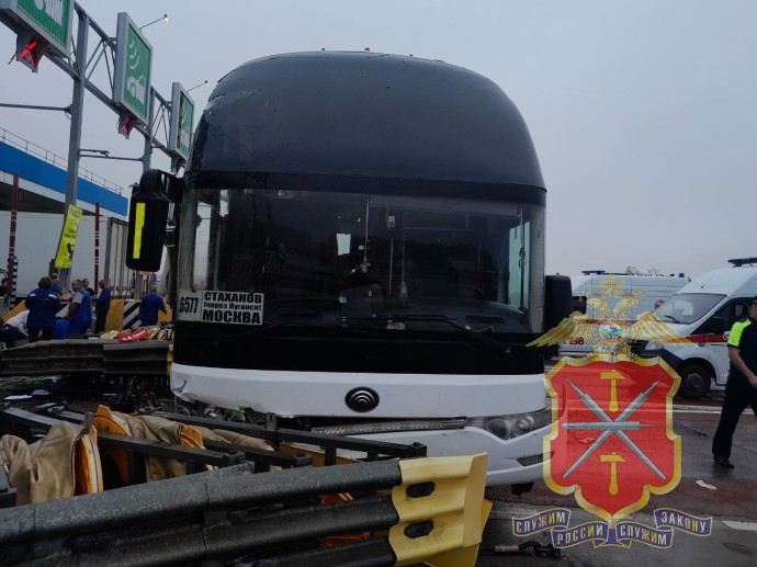 В тульской полиции назвали предварительную причину аварии  с автобусом