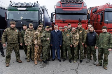 Из Чувашии в зону СВО отправлен 55-й конвой с гуманитарной помощью