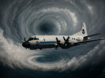 На грани выживания: внутри урагана, где каждый метр полёта может стать последним