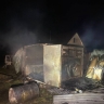 Под Уфой в сгоревшем вагончике нашли неизвестный труп