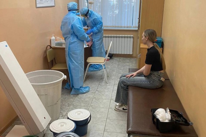 В Орловской областной больнице прошли учения по выявлению холеры