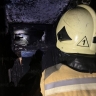 Пожар случился в частном доме в Луговом посреди ночи