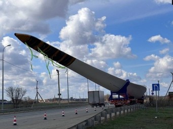 В Самарской области начался монтаж ветроэлектростанции мощностью 231 МВт