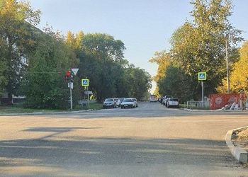 В Благовещенске открыли перекресток Октябрьской и Кузнечной