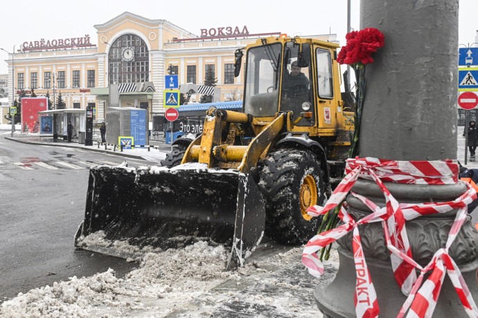 В Москве террорист-смертник взорвал машину ДПС, он и инспектор погибли на месте
