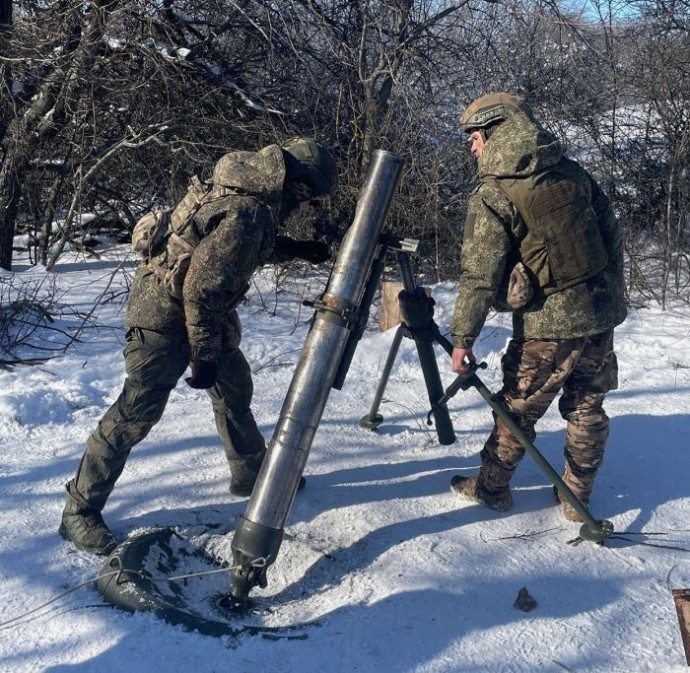 Миномётные расчёты МСП «Башкортостан» прошли обучение на полигоне