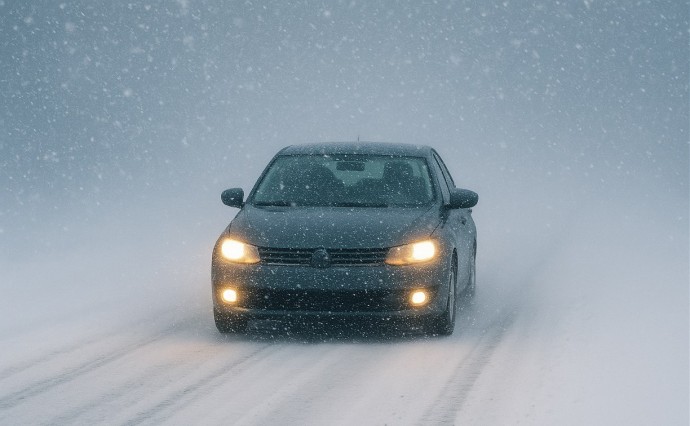 На дорогах Сахалина нулевая видимость: часть трасс перекрыта На дорогах Сахалина нулевая видимость: часть трасс перекрыта