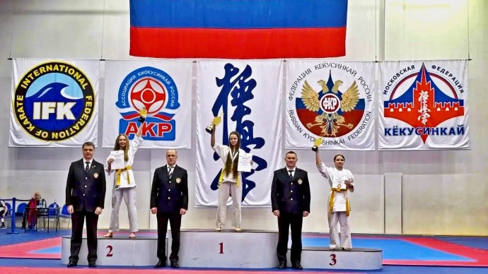 Туляки завоевали золото и два серебра на чемпионате и первенстве России по карате кёкусинкай