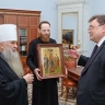 Икона святых покровителей юристов передана Минюсту РФ