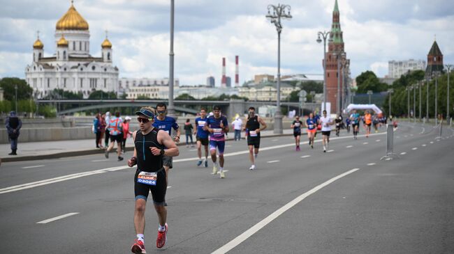 В Москве завершился полумарафон "ЗаБег.РФ"