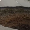Участок федеральной дороги «Лена» в Амурской области обвалился из-за обильных осадков