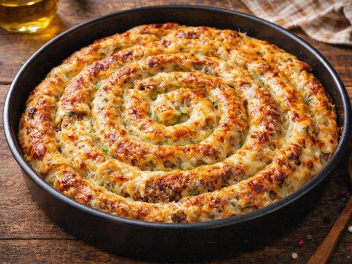 Хрустящая снаружи и нежная внутри: мясная улитка покоряет с первого кусочка