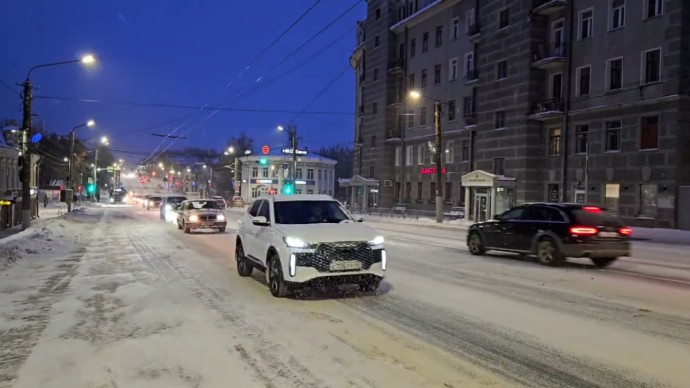 В понедельник загруженность дорог в Кирове — 4 балла В понедельник загруженность дорог в Кирове — 4 балла