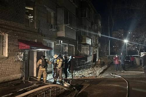 В Благовещенске в результате пожара погибли три человека, в том числе ребенок