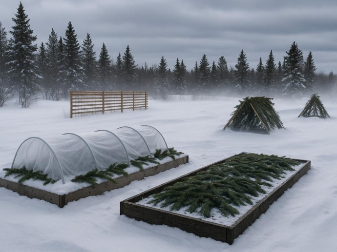 Декабрьская профилактика на участке сохраняет урожай весной Декабрьская профилактика на участке сохраняет урожай весной