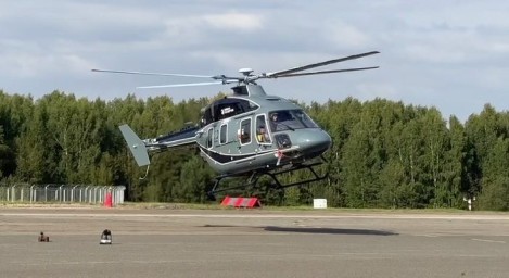 Вертолёт «Ансат» с российским двигателем ВК-650В совершил свой первый полёт