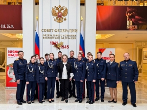 Обучающиеся Кадетского корпуса СК России имени Александра Невского посетили Совет Федерации