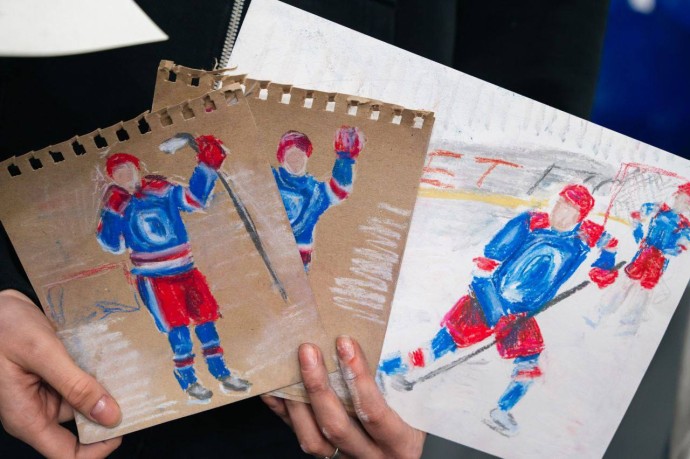 В Туле состоялся детский хоккейный матч