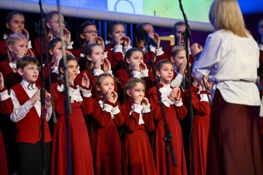 Песни победителей конкурса «Мелодия детства» прозвучали в Московской консерватории в исполнении Большого детского хора имени В.С. Попова
