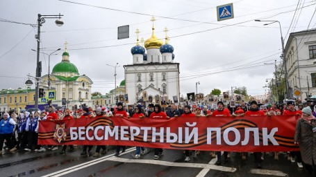 В акции «Бессмертный полк» в Тверской области приняли участие более 11 тысяч человек