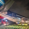 Предварительная причина — неисправность шасси: самолёт AZAL выкатился за пределы ВПП при аварийной посадке в Пулково